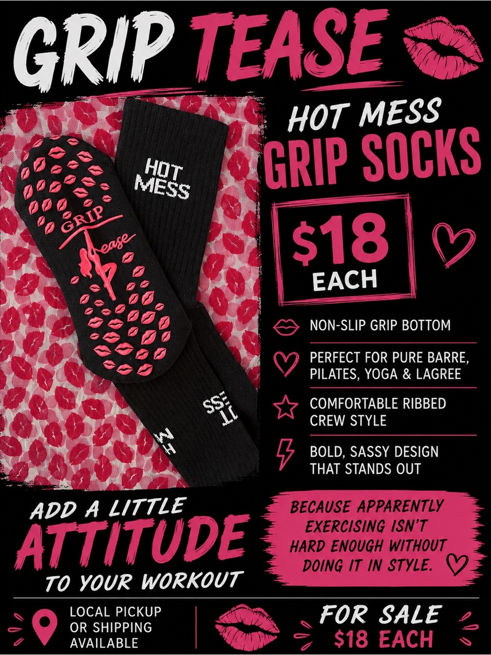 💋 HOT MESS 💋

Because life is messy, but your footing doesn’t have to be.